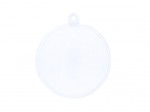 Kerstbal gevuld met thee - plastic