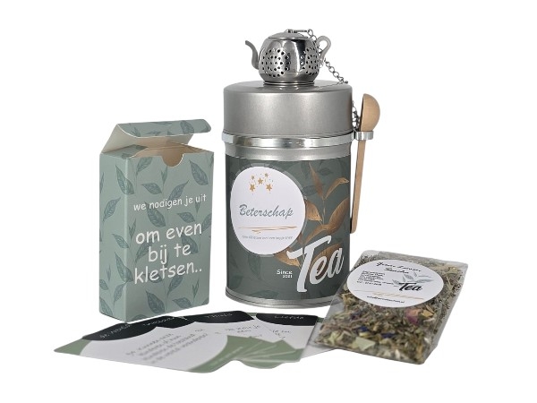 Thee cadeau blik - Beterschap