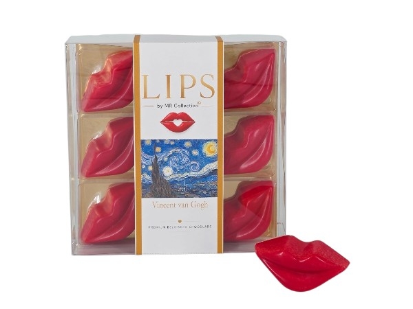 Choco LIPS - Van Gogh - Sterrennacht Choco LIPS - Van Gogh - Sterrennacht