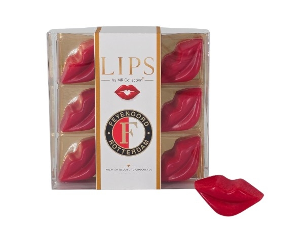 Choco LIPS - Voetbal Club keuze Choco LIPS - Voetbal Club keuze
