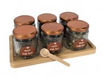 Bamboe Houten Theeplateau 24 x 15 cm Bamboe Houten Theeplateau 24 x 15 cm