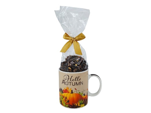Hello Autumn 'Musky' mok gevuld met Herftskruidenthee